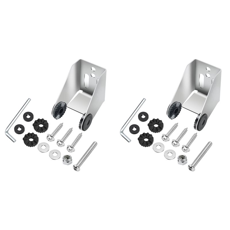 Fish Finder Transducer - 2 Stück robuste Metall-Montagehalterungen für Geber,