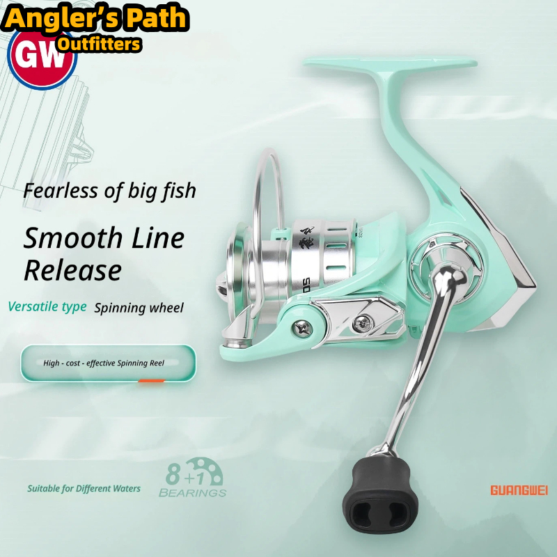 Abu Garcia Reel Max - Guangwei Xiwu Spinnrolle 8+1 Kugellager Leichtgewichtig
