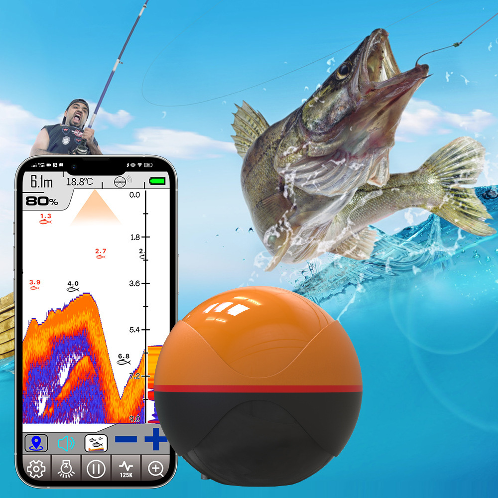 Neuer Dual-Frequenz Smart WiFi – Fish Finder Bewertung und Preis
