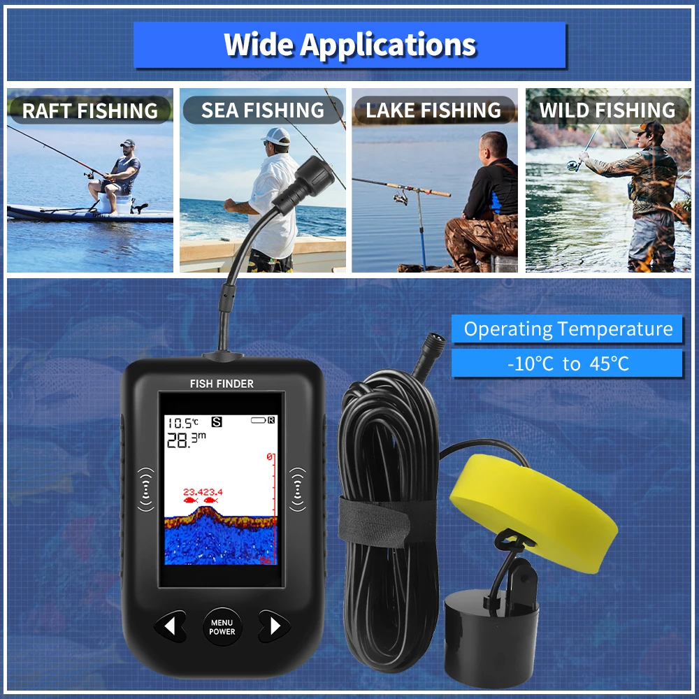 Erchang XF03 Fischfinder 45 Gr – Fish Finder Transducer Bewertung und Preis
