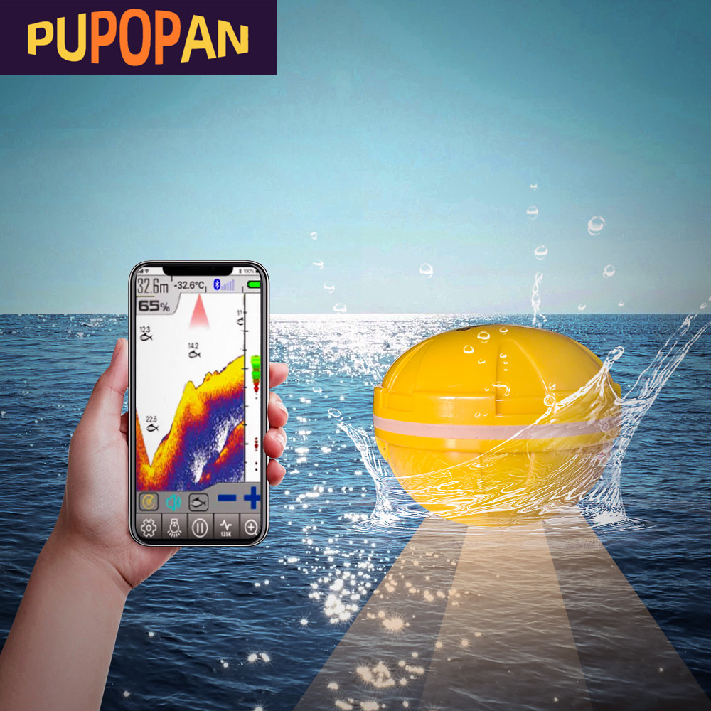 PUPOPAN 100M brandneuer Smartp – Fishing Depth Finder Bewertung und Preis