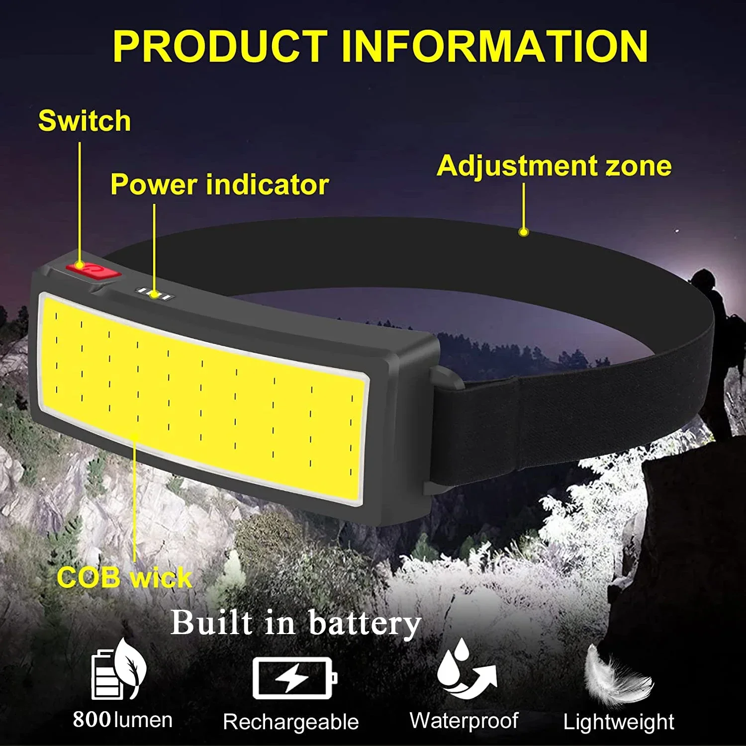 Leistungsstarke COB LED Schein – Fish Finder Battery Bewertung und Preis